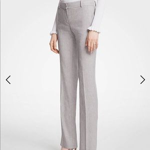 Ann Taylor Straight Leg in Farrow - Stripe Size 6